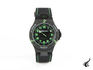 Momo Design Tempest Young Quartz Watch, Sandblasted Aluminium, PVD, MD2114BK-23