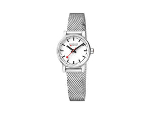 Mondaine SBB Evo2 Petite Quartz Watch, White, 26mm, MSE.26110.SM