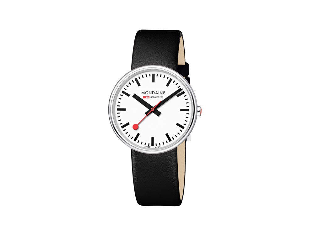 Mondaine SBB Mini Giant Quartz Watch BackLight, 35mm, MSX.3511B.LB