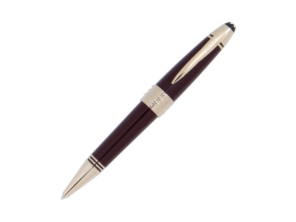 Montblanc John F. Kennedy Ballpoint Pen, Burgundy, Resine, Special Ed., 118083