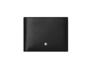 Montblanc Meisterstück 4810 Card holder with banknote compartment, Black, 129246