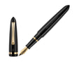 Montegrappa Venetia Fountain Pen, Black, Gold plated, Steel, ISVEN-AC