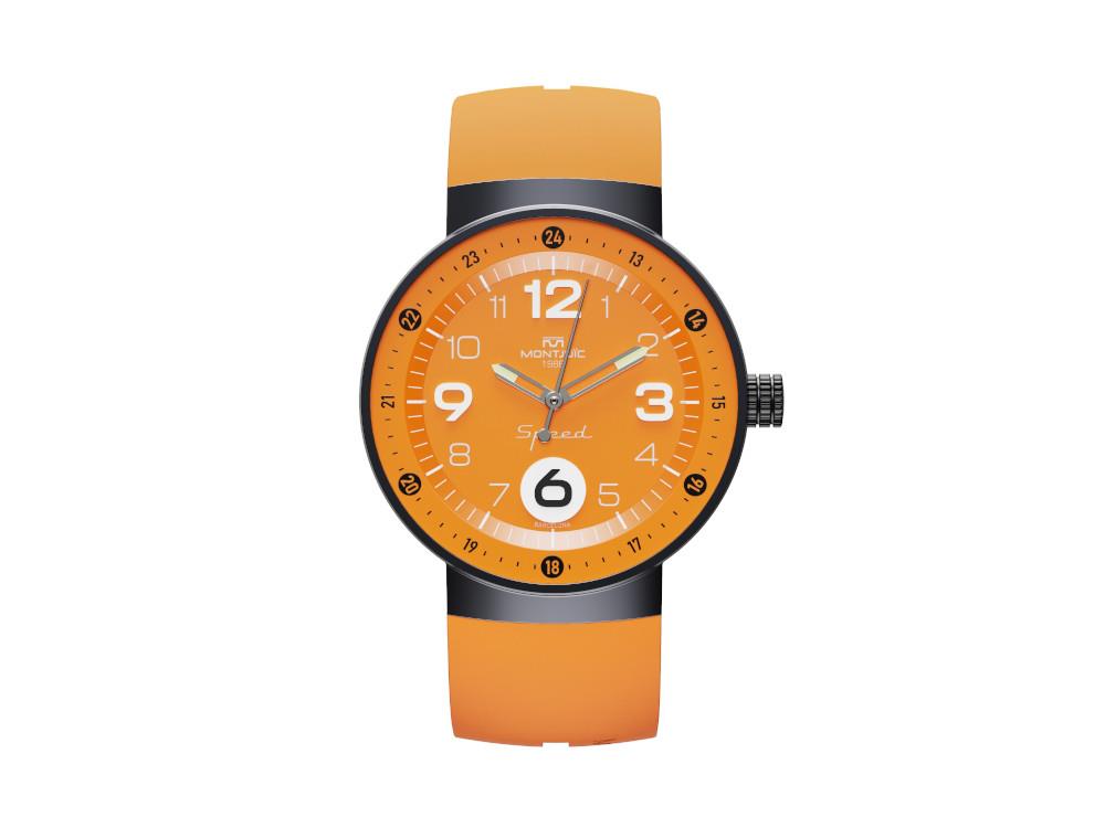 Montjuic Speed Special Racing Series Quartz Watch, Orange, 43 mm, MJ1.1712.B