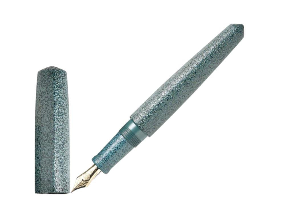 Nakaya Dorsal Fin Ver.1 Midori Ishime Fountain Pen Green