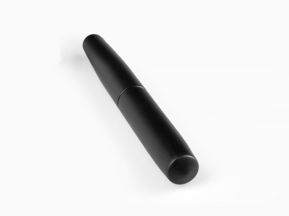 Nakaya Cigar Piccolo Hairline Fountain Pen, Black, Ebonite