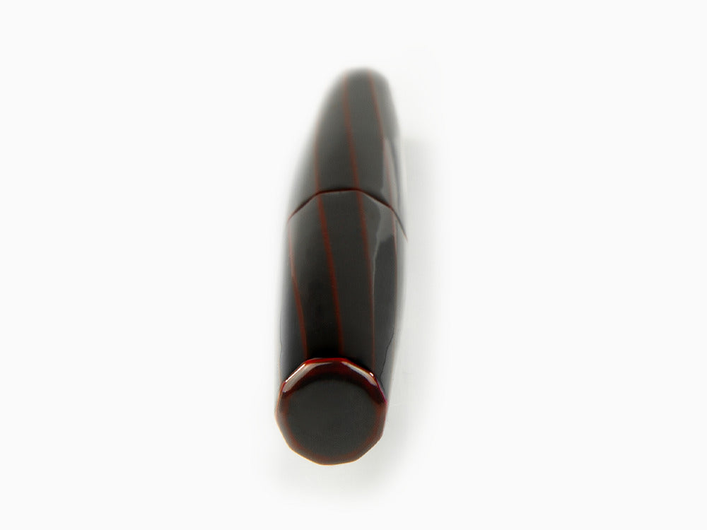 Nakaya Cigar Fountain Pen Kuro-Tamenuri, Decapod (TW), Ebonite, Urushi