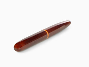 Nakaya Cigar Long Toki Tamenuri Fountain Pen, Ebonite and Urushi lacquer