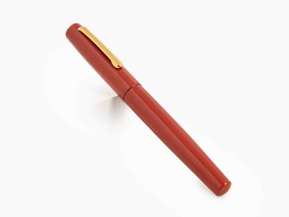 Nakaya Neo-Standard Fountain Pen, Arai Shu, Ebonite and Urushi lacquer