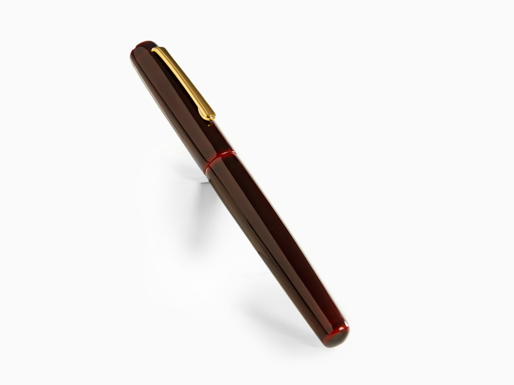 Nakaya Neo-Standard Fountain Pen, Aka-Tamenuri, Ebonite, Music