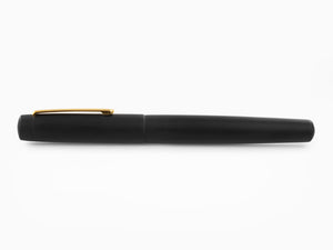 Nakaya Neo-Standard Fountain Pen, Black Hairline, Ebonite
