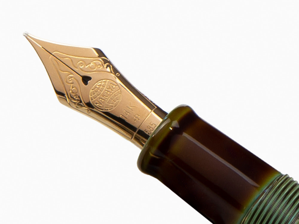 Nakaya Writer Fountain Pen Heki-Tamenuri, Decapod ST
