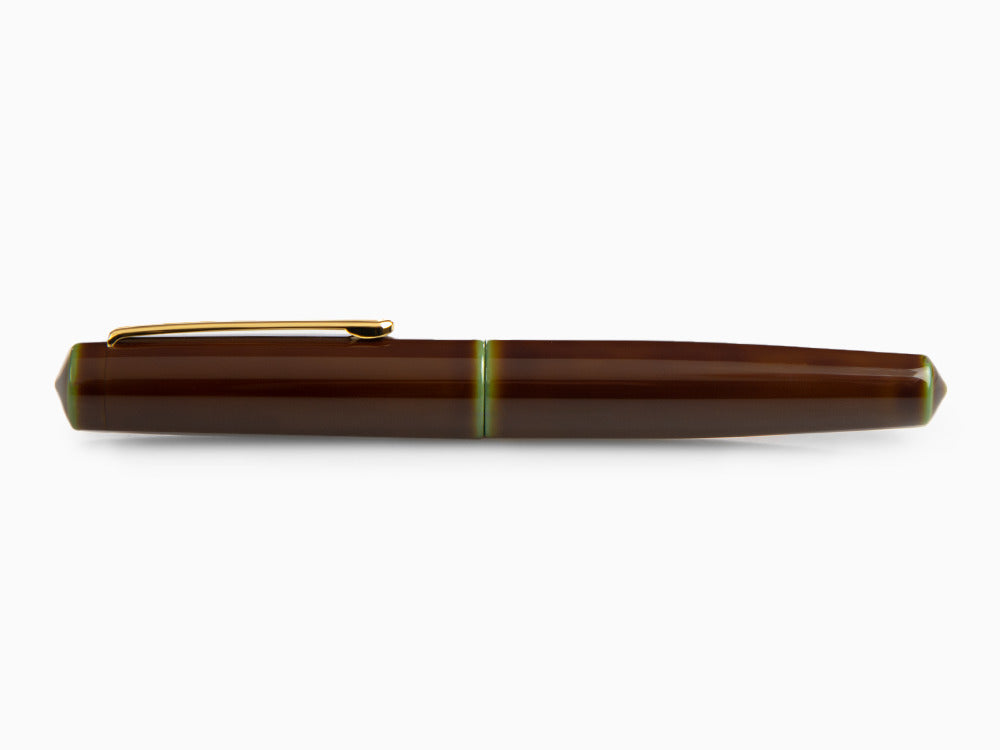 Nakaya Writer Fountain Pen Heki-Tamenuri, Piccolo, Urushi lacquer, Gold
