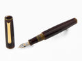 Nakaya Writer Fountain Pen Heki-Tamenuri, Piccolo, Two Tone Nib, Elastic