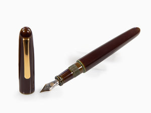 Nakaya Writer Fountain Pen Heki-Tamenuri, Portable, Gold plated, Music