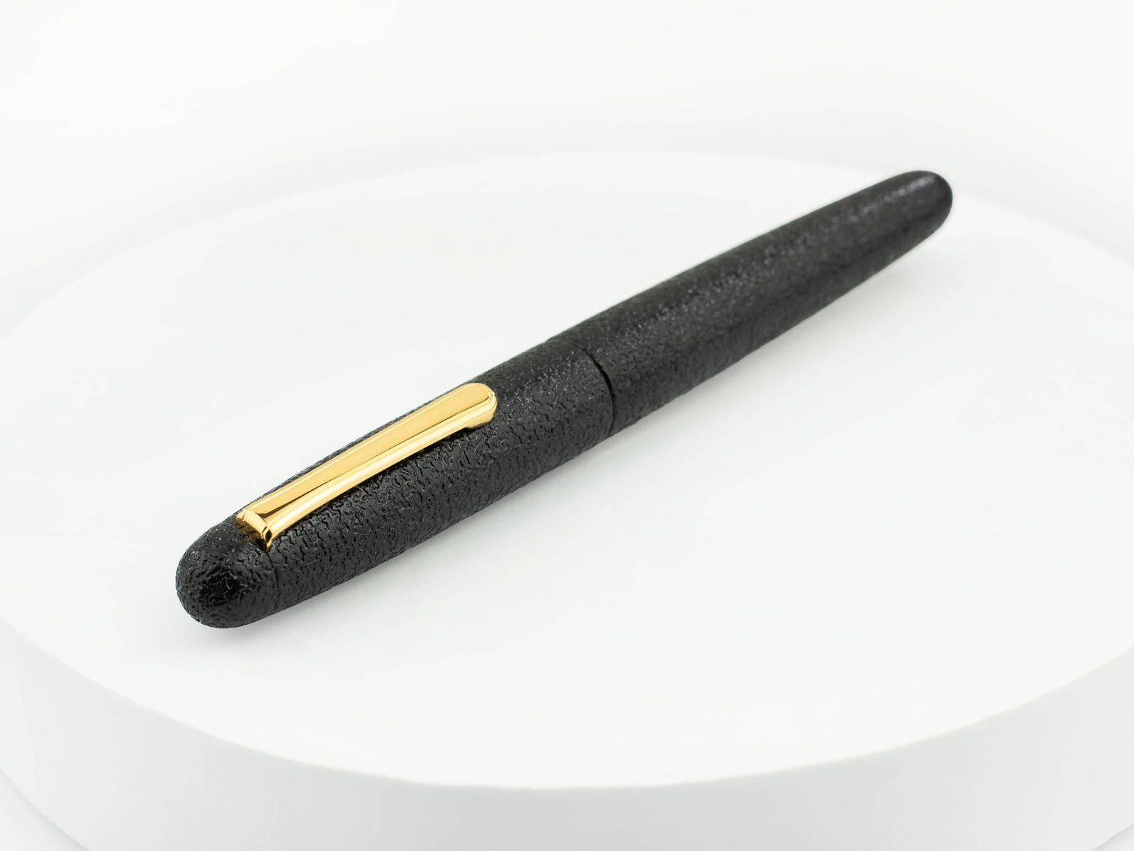 Nakaya Writer Fountain Pen Kuro-Ishime, Portable, 14k Gold,