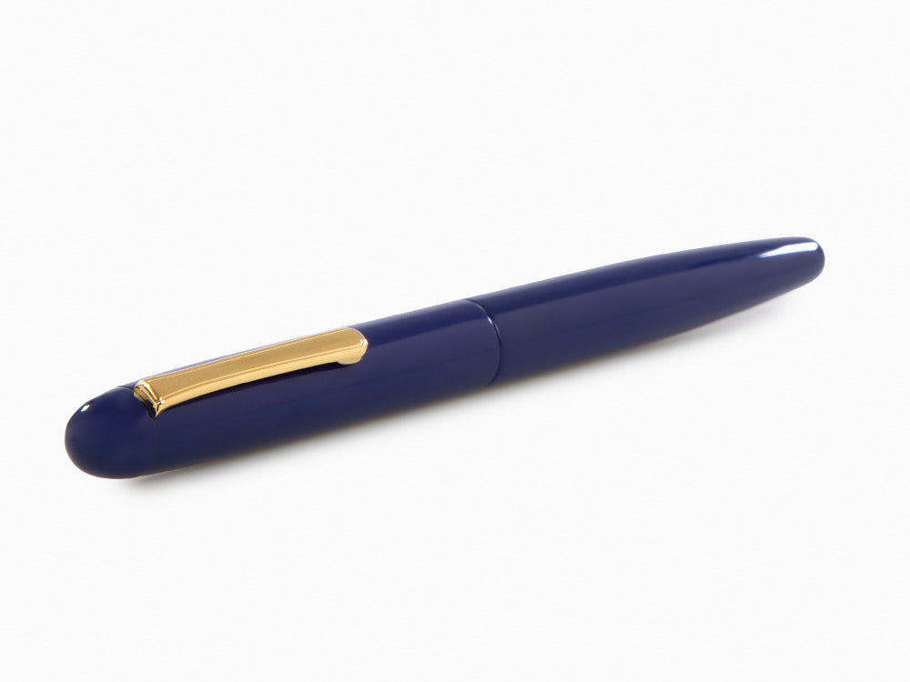 Nakaya Writer Kikyo Fountain Pen, Long, Ebonite