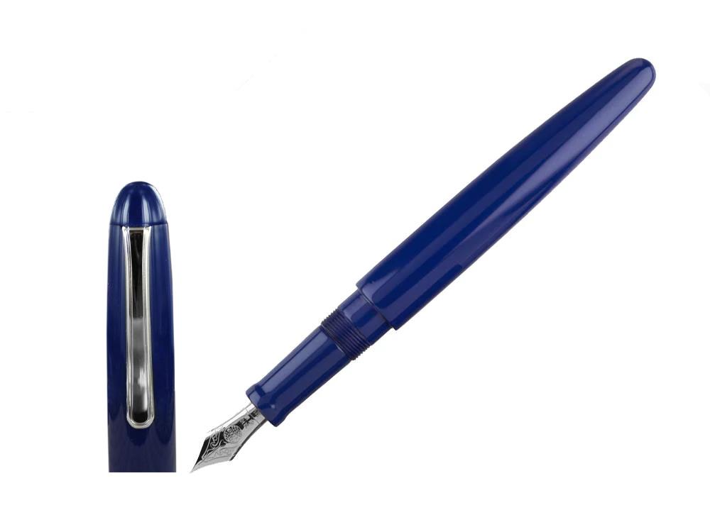 Nakaya Writer Fountain Pen, Kikyo, Ebonite and Urushi lacquer