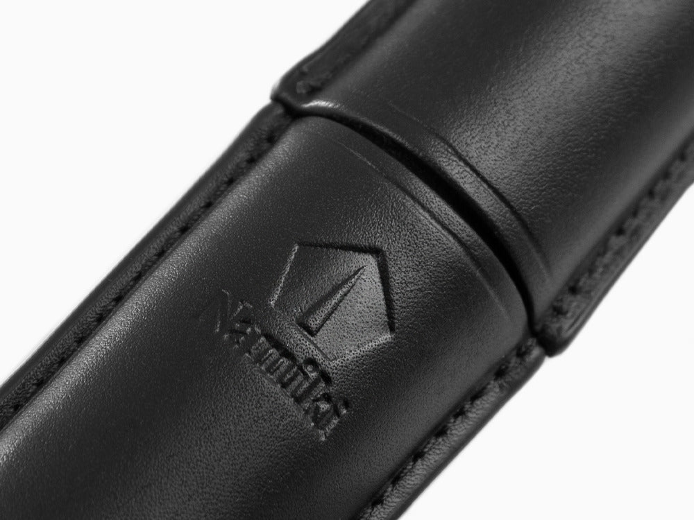 Namiki Yukari Royale Pen Case, Leather, Black, ESTUCHE-YUKARI-ROYALE
