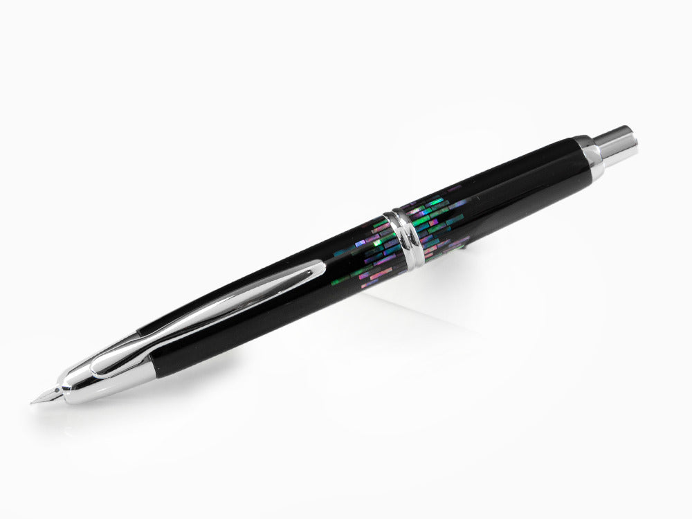 Namiki Capless Raden Stripes Fountain Pen, Lacquer, FC-5000R-SRS-RH
