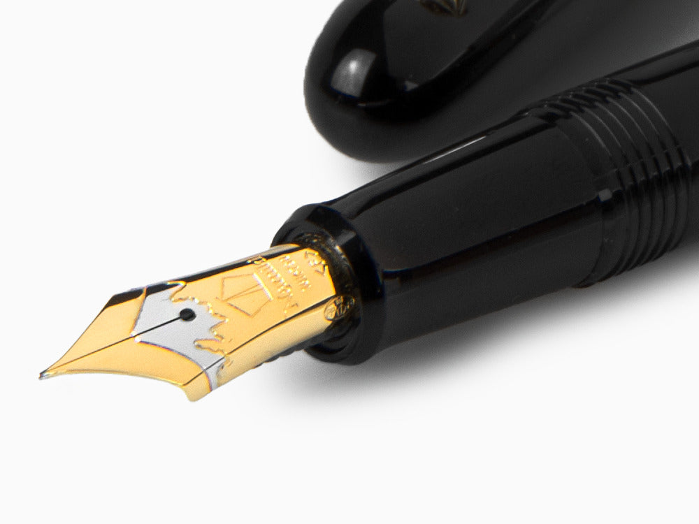 Namiki Yukari Flower Fence Fountain Pen, Urushi lacquer, FN-10M-HA