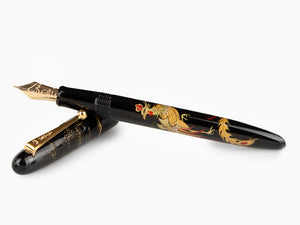 Namiki Nippon Art Chinese Phoenix Fountain Pen, Maki-e, FN-5M-HZ