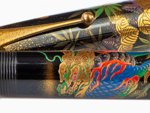 Namiki Emperor Kylin Fountain Pen, Maki-e, 18k Gold trim, FNF-70M-KRN