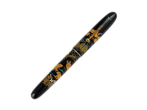 Namiki Yukari Royale Frog Fountain Pen, Urushi lacquer, Gold, Maki-e