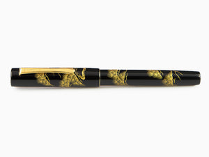 Namiki Chinkin Pine Tree Fountain Pen, Maki-e, Gold trim, FNVC-10M-MT