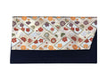 Nakaya Kyoto 'Nishijin-ori' Pen Pouch Textile White, 5 Pens, Red String
