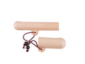Nakaya Pen Case, Leather, Brown / Red, 1 Writing Instrument
