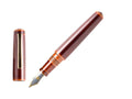 Nakaya Writer Fountain Pen Toki-Tamenuri, Piccolo, Ebonite, Two toned