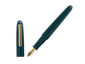 Nakaya Writer Midori Portable Fountain Pen, Ebonite and Urushi lacquer
