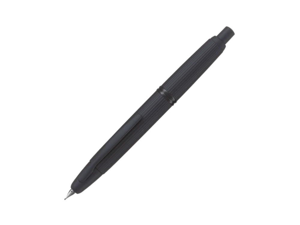 Pilot Capless Stripe Black Matte Fountain Pen, Lacquer, FC-2700RB-BM