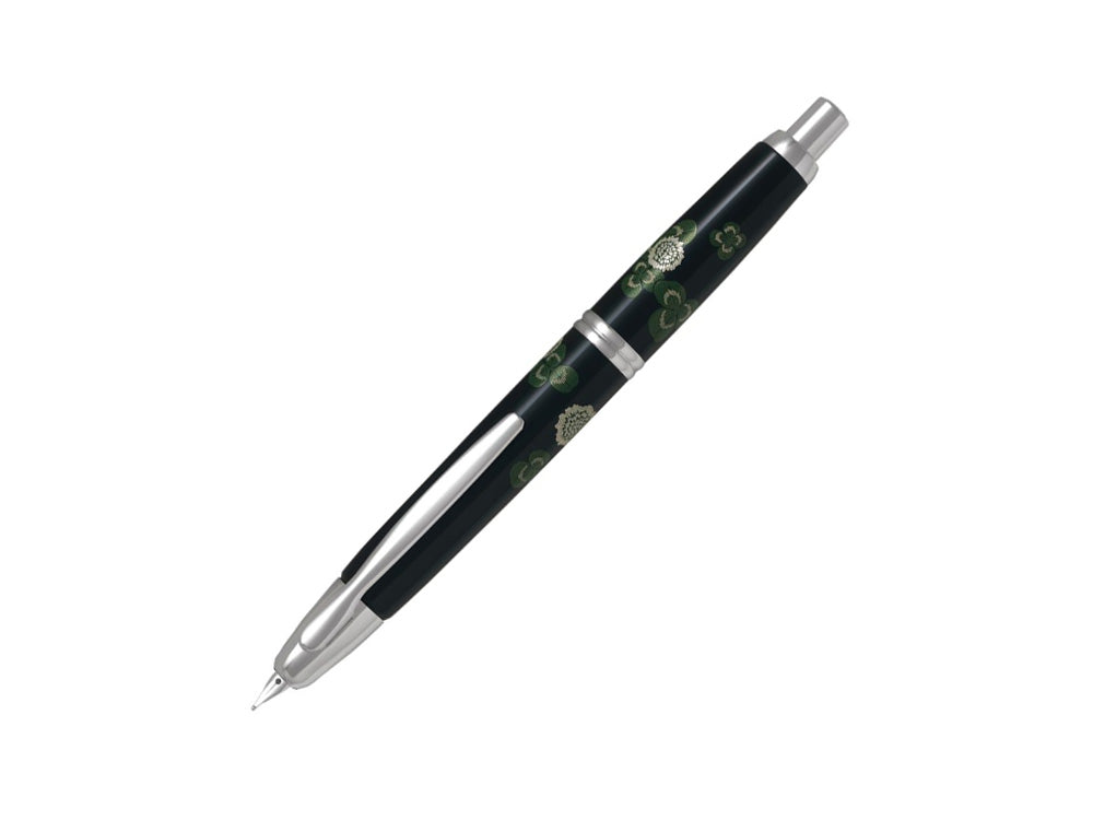Namiki Capless White Clover Fountain Pen, Lacquer, FC_5000R-SR-RH