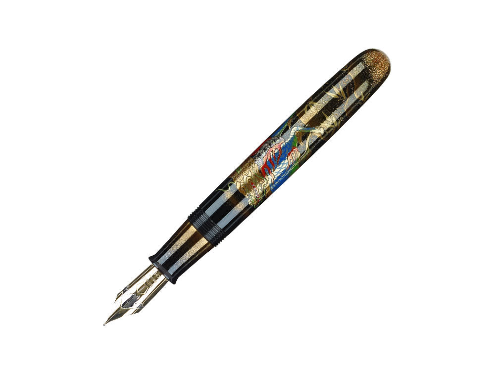 Namiki Emperor Kylin Fountain Pen, Maki-e, 18k Gold trim, FNF-70M-KRN