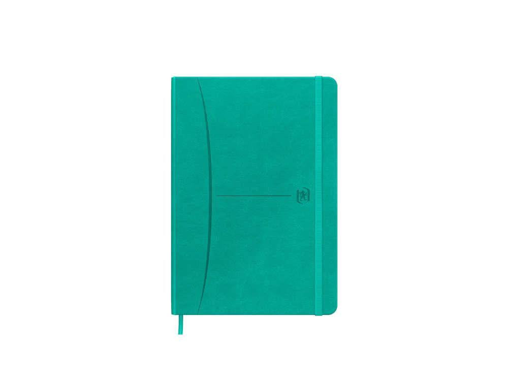 Oxford Ruled Signature Notebook, A5, Aquamarine, 400163613-ICE-MINT