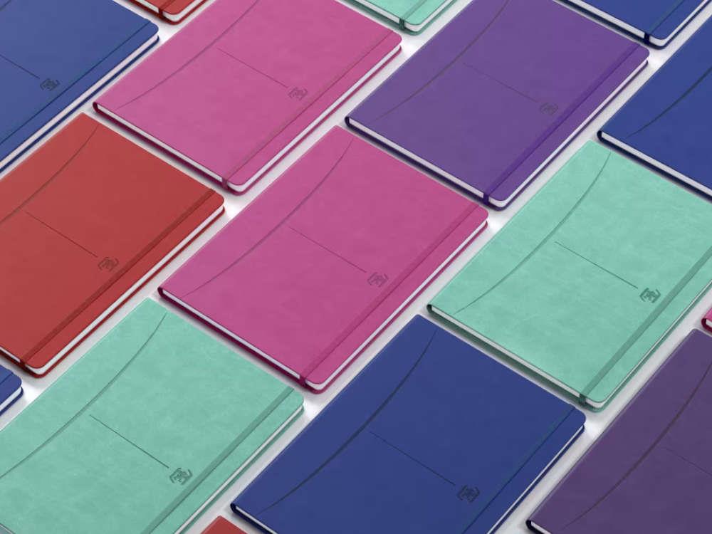 Oxford Signature Plain Notebook A5 Lilac, 400163615-LILA