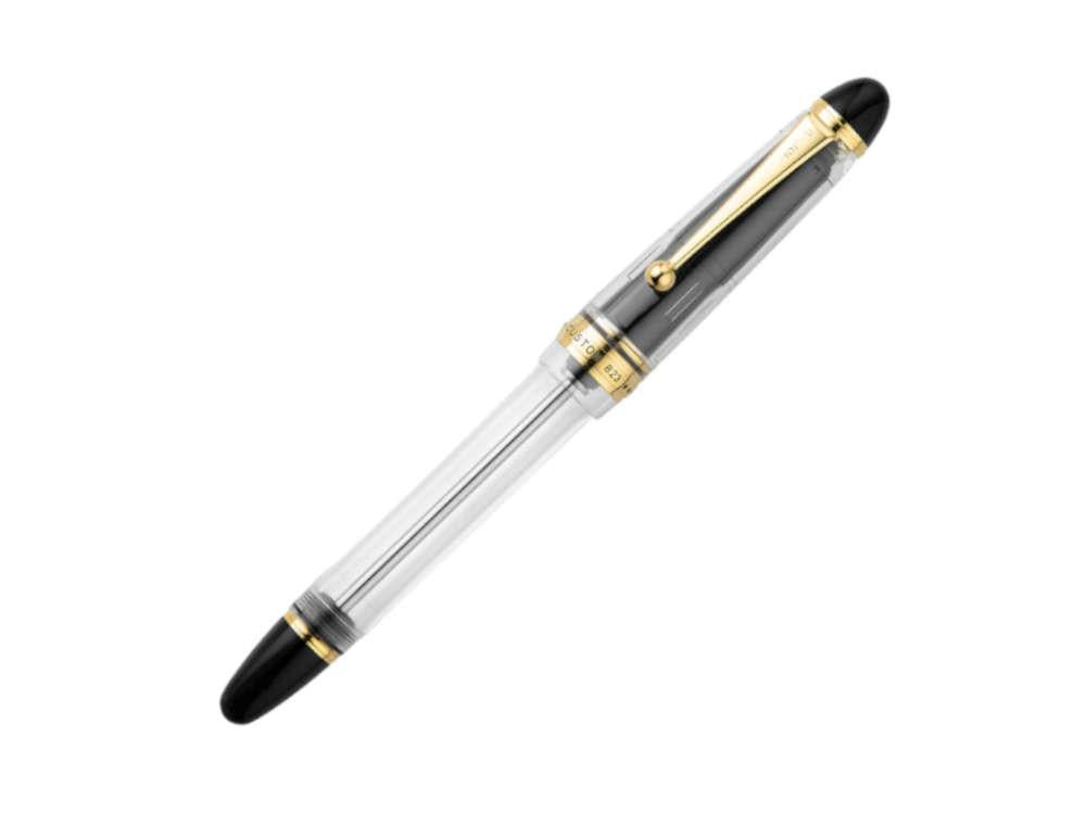 Pilot Custom 823 Fountain Pen, Gold trim, Transparent, 60564