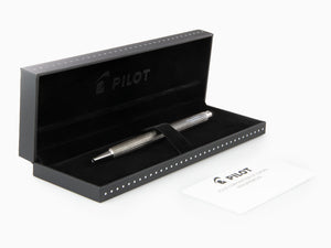 Pilot Grance Stripe Ballpoint pen, Silver, Rhodium-plated Trims, BGNC-2MS-GS