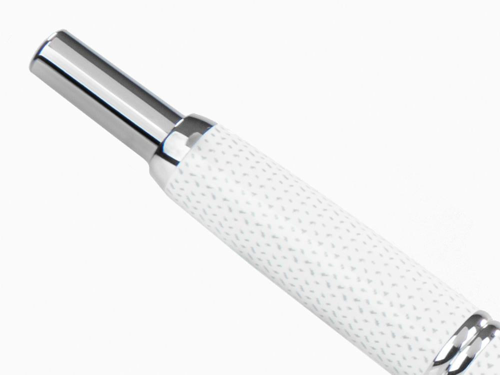 Pilot Capless Carbonesque Fountain Pen, White, FK-1500-GRAF-WHITE