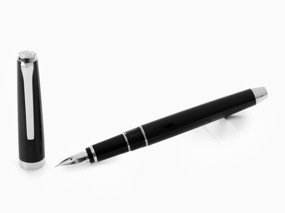 Pilot Falcon Fountain Pen, Black, Flexible Nib, Falcon-Black