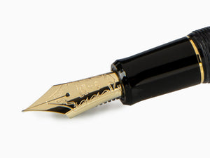 Pilot Custom 823 Fountain Pen, Acrylic Resin, Gold trim, Black, NC823N