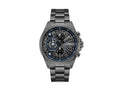 Police Cipher Quartz Watch, PVD Gun Metal, 45 mm, Black, PEWGI0000103
