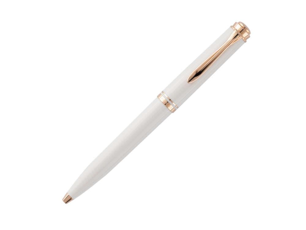 Pelikan K600 White & Rose Gold Ballpoint pen, Special Edition, 300014588