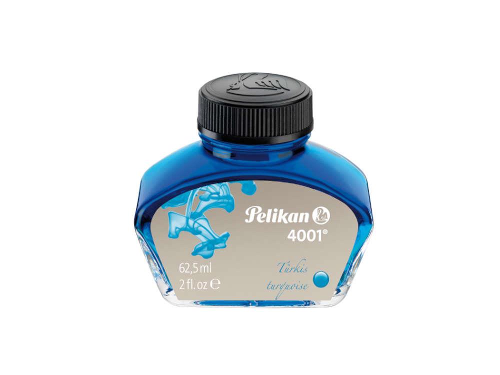 Pelikan 4001 Ink Bottle, 62.5 ml, Turquoise, 329201