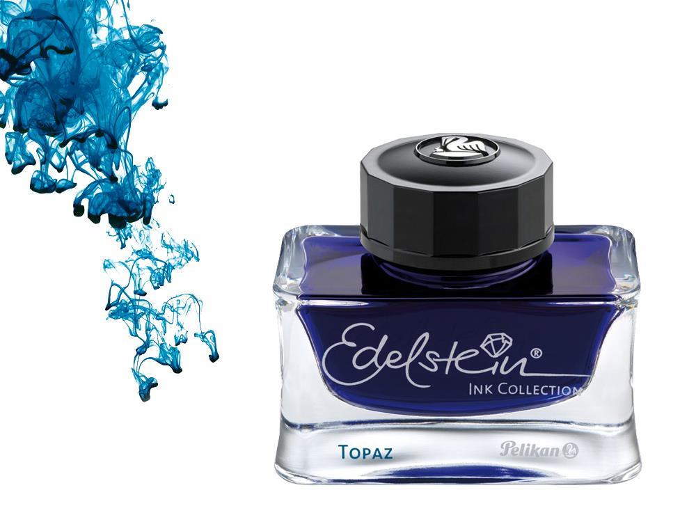 Pelikan Edelstein Ink Bottle, 50ml, Topaz (Blue)