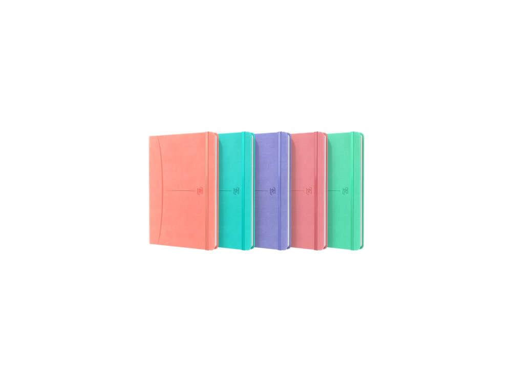 Oxford Signature Notebook A5 Pastel Coral, 400154941-CORAL
