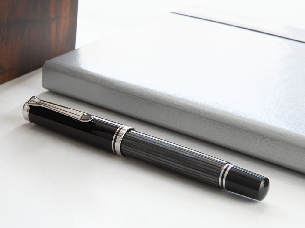 Pelikan Souverän M605 Stresemann Fountain Pen, Palladium