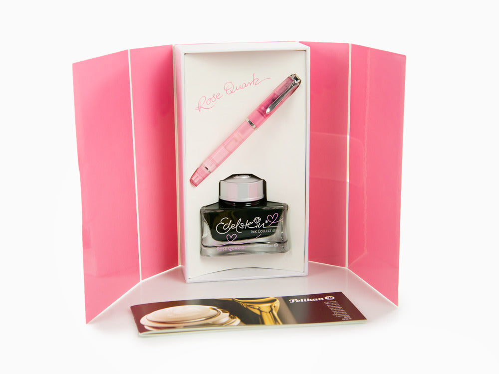 Pelikan Set Classic M205 Rose Quartz 2023 Fountain Pen Special ed 823920