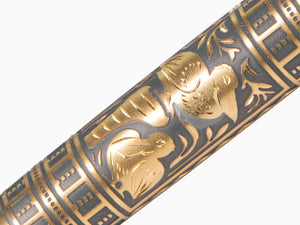 Pelikan Toledo M700 Fountain Pen, Gold Plated Silver, 927822, Special Ed
